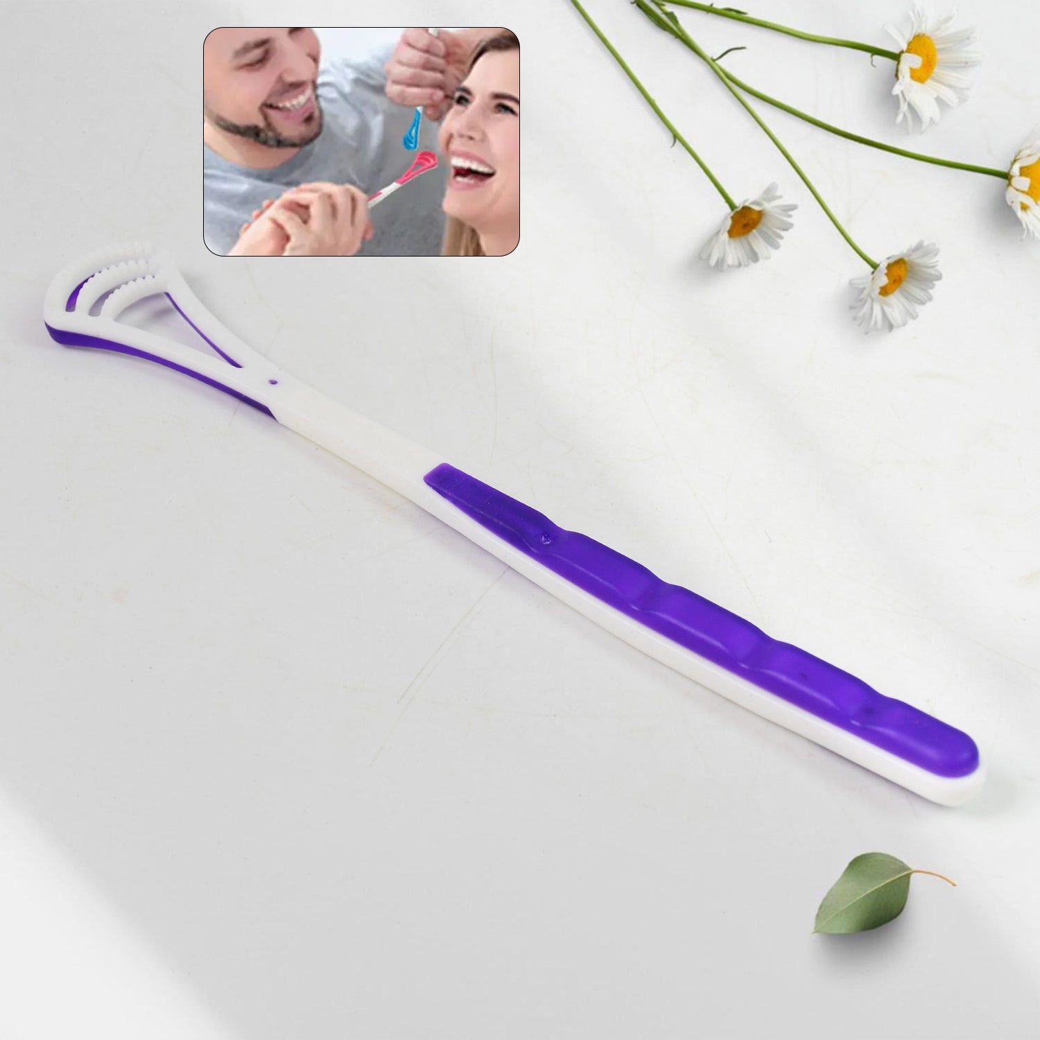 Tongue Cleaner and Scraper (1 Pc / Mix Color) Tongue Cleaner and Scraper (1 Pc / Mix Color)